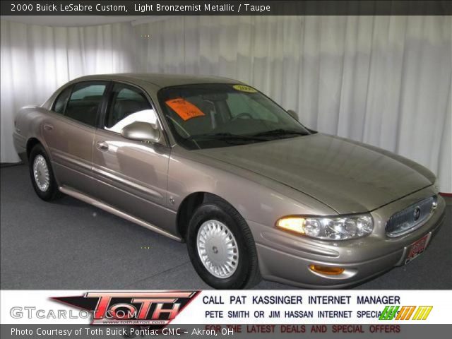 2000 Buick LeSabre Custom in Light Bronzemist Metallic