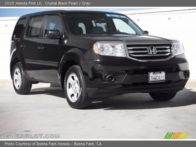 2015 Honda Pilot LX in Crystal Black Pearl