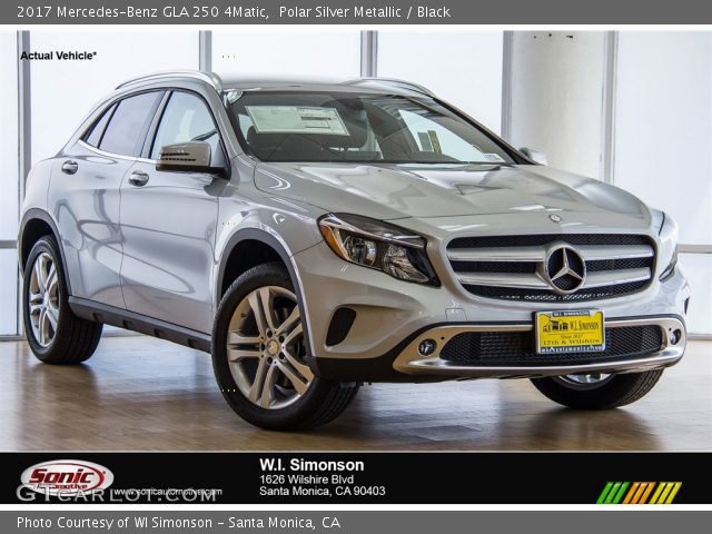 2017 Mercedes-Benz GLA 250 4Matic in Polar Silver Metallic