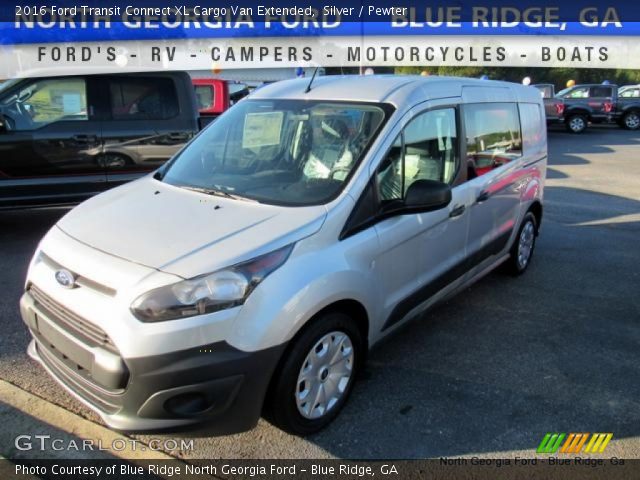 2016 Ford Transit Connect XL Cargo Van Extended in Silver
