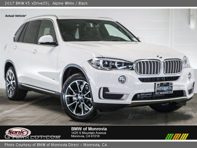 2017 BMW X5 xDrive35i in Alpine White