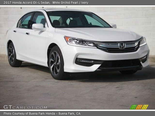 2017 Honda Accord EX-L Sedan in White Orchid Pearl