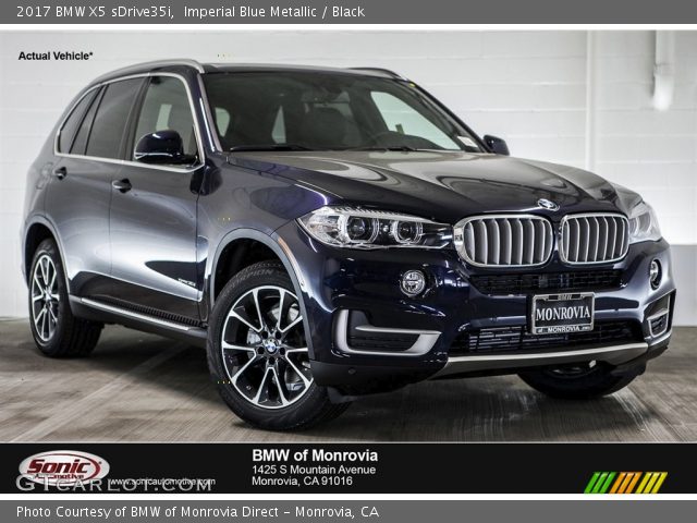2017 BMW X5 sDrive35i in Imperial Blue Metallic