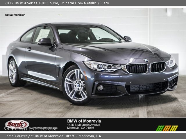 2017 BMW 4 Series 430i Coupe in Mineral Grey Metallic