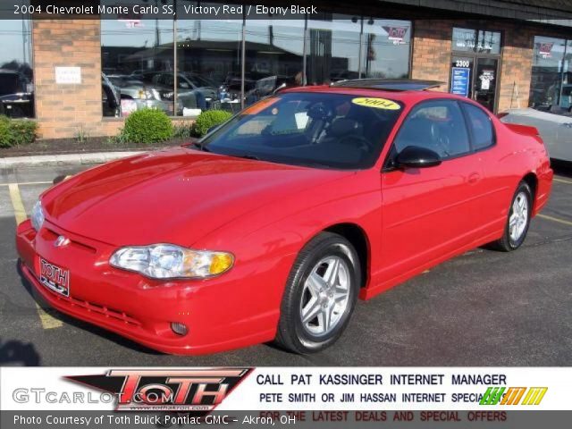 2004 Chevrolet Monte Carlo SS in Victory Red