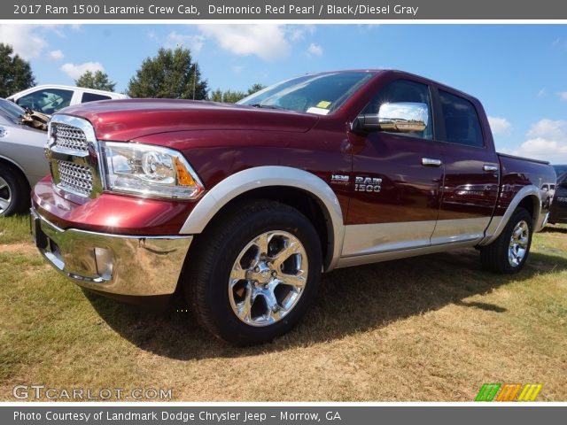 2017 Ram 1500 Laramie Crew Cab in Delmonico Red Pearl