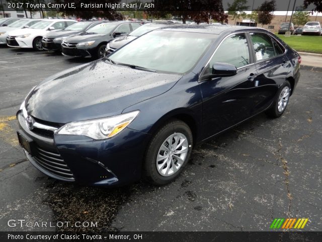 2017 Toyota Camry LE in Parisian Night Pearl