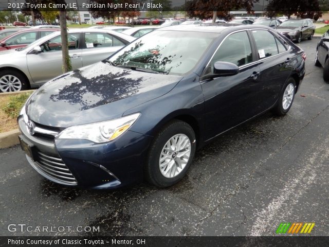 2017 Toyota Camry LE in Parisian Night Pearl