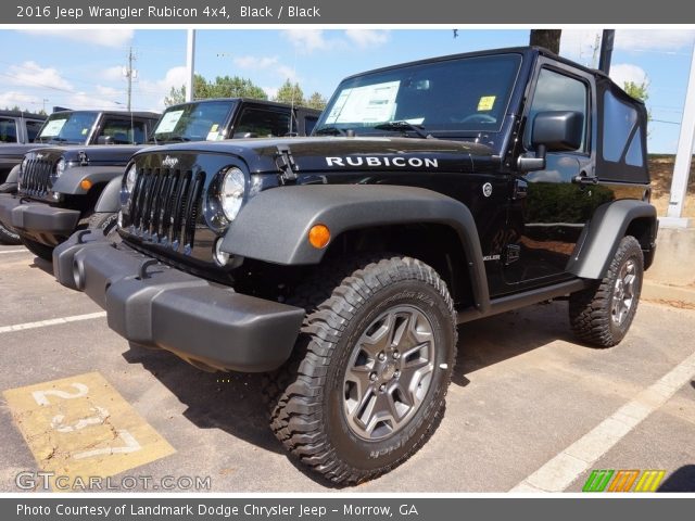 2016 Jeep Wrangler Rubicon 4x4 in Black