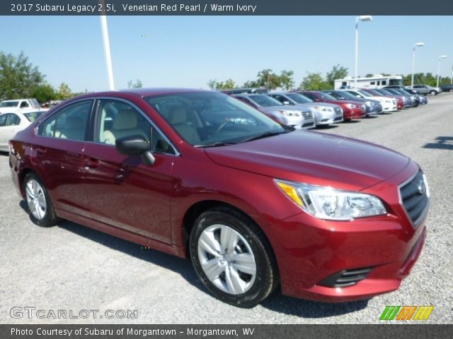 2017 Subaru Legacy 2.5i in Venetian Red Pearl