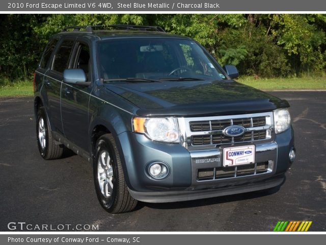 2010 Ford Escape Limited V6 4WD in Steel Blue Metallic