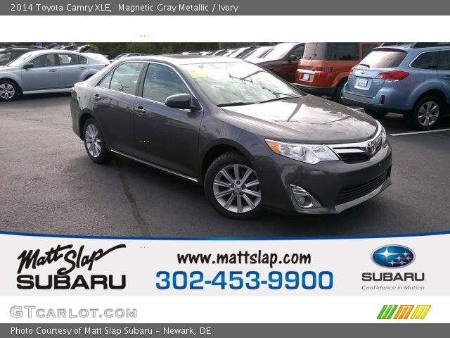 2014 Toyota Camry XLE in Magnetic Gray Metallic