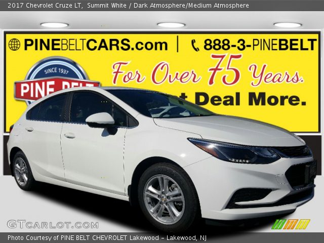 2017 Chevrolet Cruze LT in Summit White