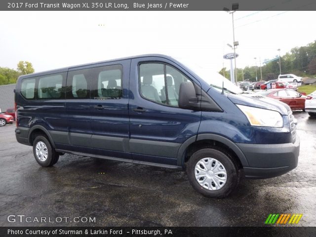 2017 Ford Transit Wagon XL 350 LR Long in Blue Jeans