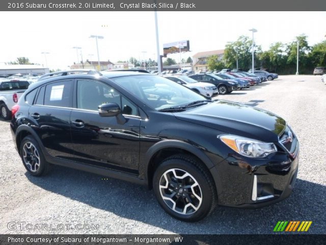 2016 Subaru Crosstrek 2.0i Limited in Crystal Black Silica