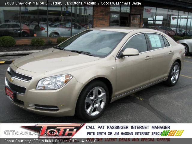 2008 Chevrolet Malibu LT Sedan in Sandstone Metallic