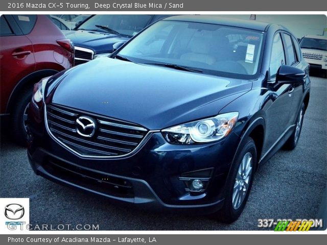 2016 Mazda CX-5 Touring in Deep Crystal Blue Mica