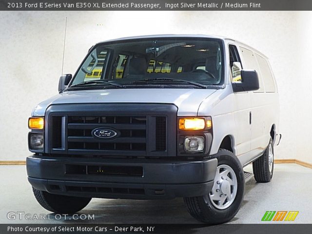 2013 Ford E Series Van E350 XL Extended Passenger in Ingot Silver Metallic