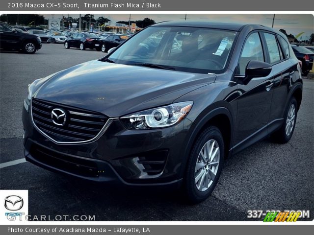 2016 Mazda CX-5 Sport in Titanium Flash Mica