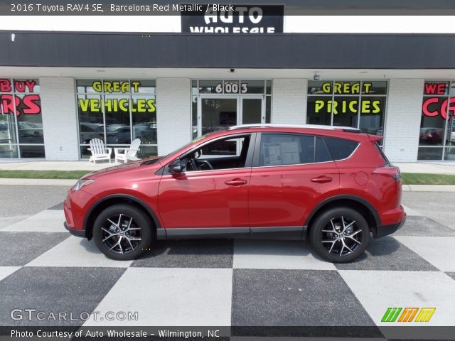 2016 Toyota RAV4 SE in Barcelona Red Metallic