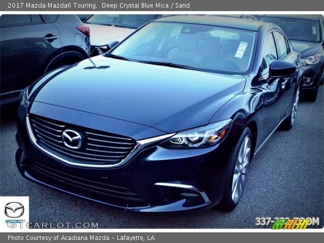 2017 Mazda Mazda6 Touring in Deep Crystal Blue Mica