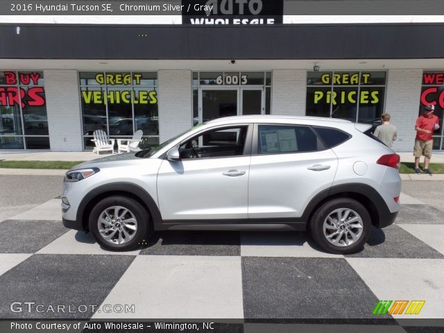 2016 Hyundai Tucson SE in Chromium Silver