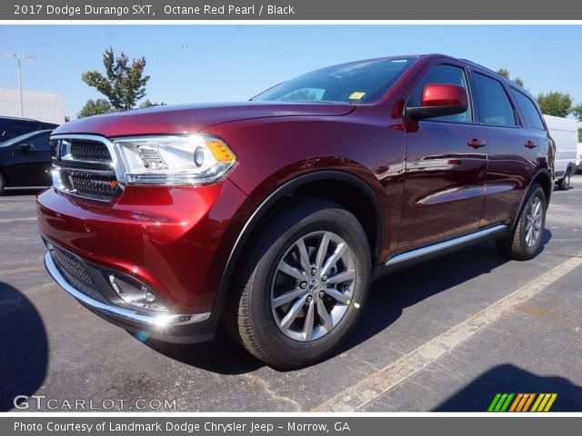 2017 Dodge Durango SXT in Octane Red Pearl