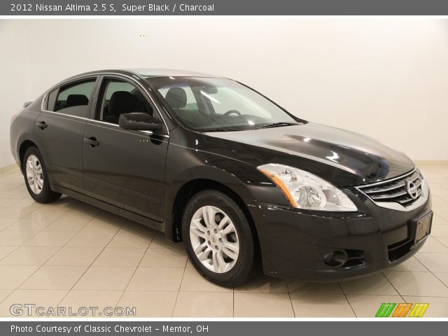 2012 Nissan Altima 2.5 S in Super Black