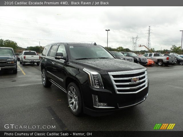 2016 Cadillac Escalade Premium 4WD in Black Raven