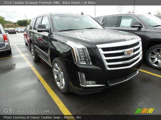 2016 Cadillac Escalade Premium 4WD in Black Raven