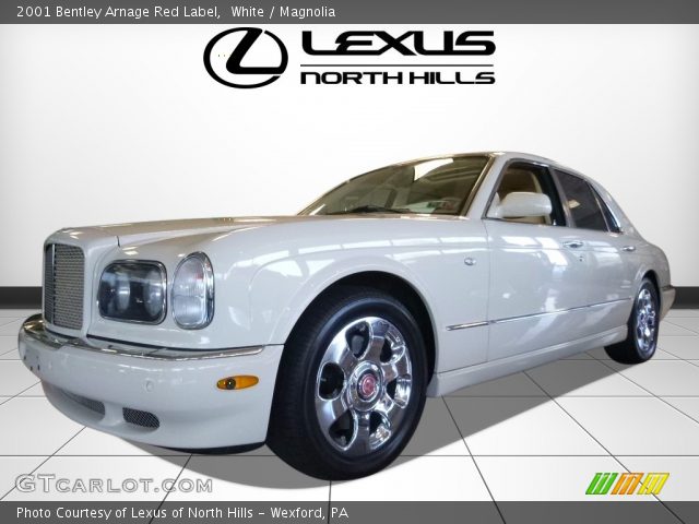 2001 Bentley Arnage Red Label in White