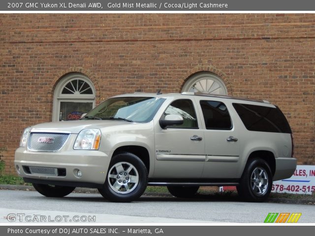 2007 GMC Yukon XL Denali AWD in Gold Mist Metallic