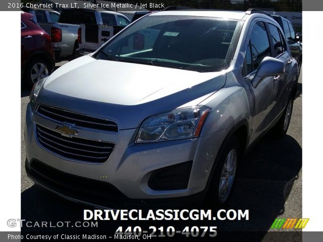 2016 Chevrolet Trax LT in Silver Ice Metallic