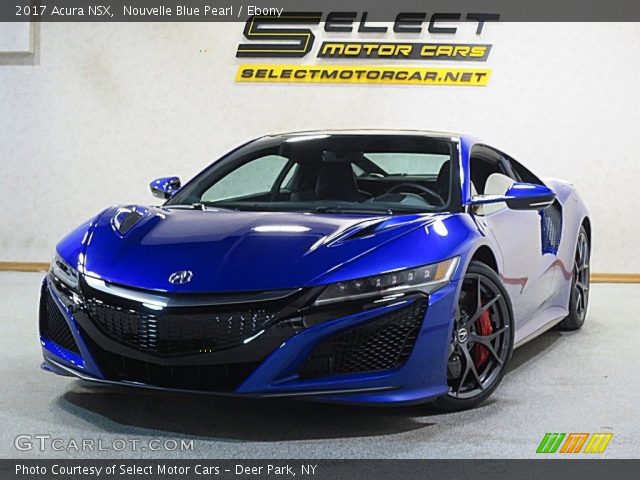 2017 Acura NSX  in Nouvelle Blue Pearl