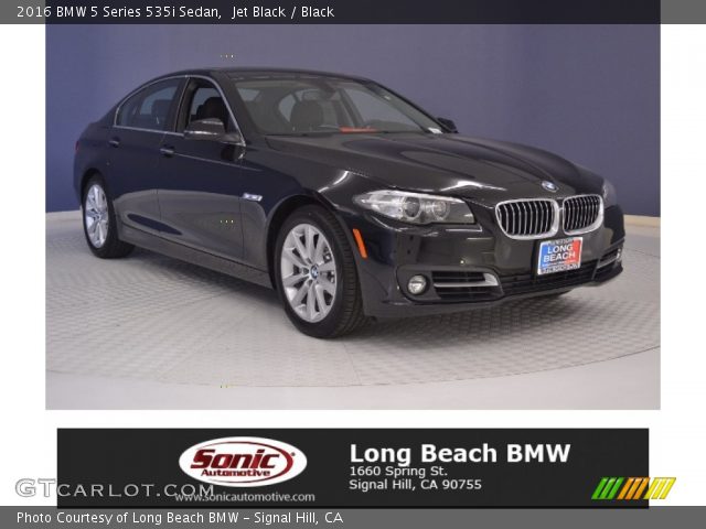 2016 BMW 5 Series 535i Sedan in Jet Black