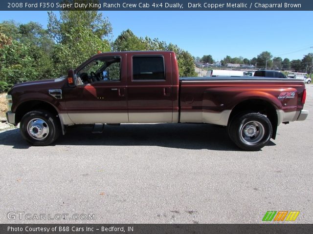 2008 Ford F350 Super Duty King Ranch Crew Cab 4x4 Dually in Dark Copper Metallic