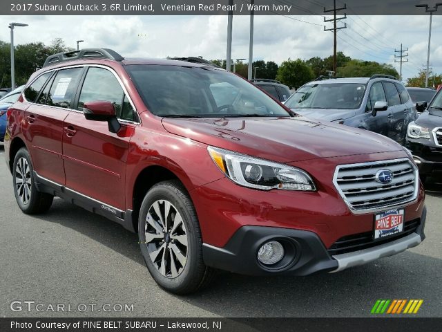 2017 Subaru Outback 3.6R Limited in Venetian Red Pearl