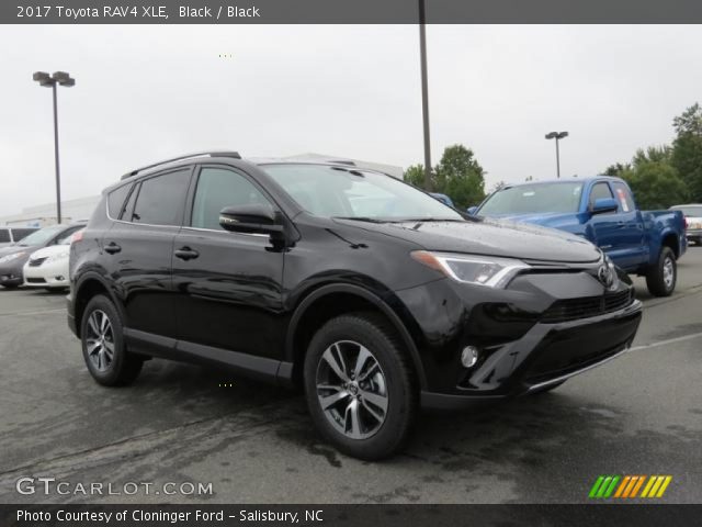 2017 Toyota RAV4 XLE in Black