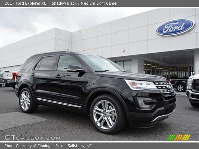 2017 Ford Explorer XLT in Shadow Black