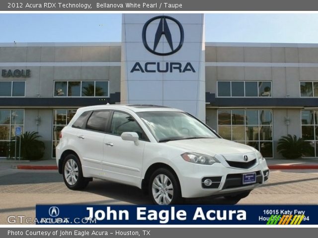 2012 Acura RDX Technology in Bellanova White Pearl