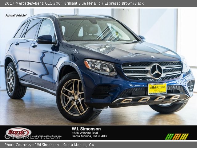 2017 Mercedes-Benz GLC 300 in Brilliant Blue Metallic