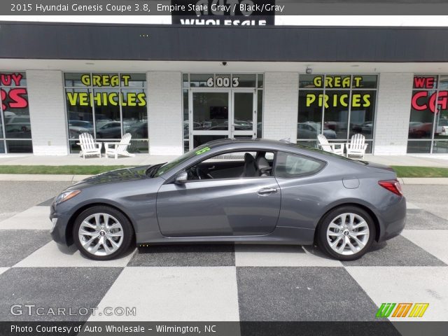 2015 Hyundai Genesis Coupe 3.8 in Empire State Gray