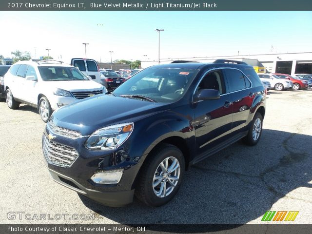 2017 Chevrolet Equinox LT in Blue Velvet Metallic