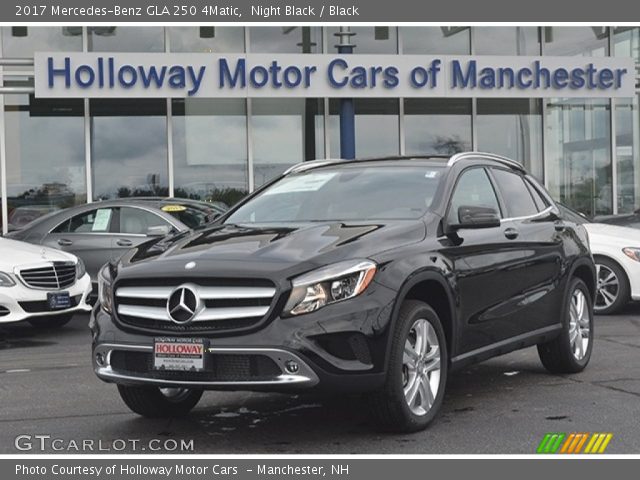 2017 Mercedes-Benz GLA 250 4Matic in Night Black