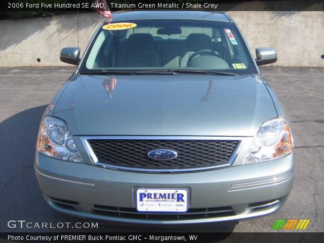 2006 Ford Five Hundred SE AWD in Titanium Green Metallic
