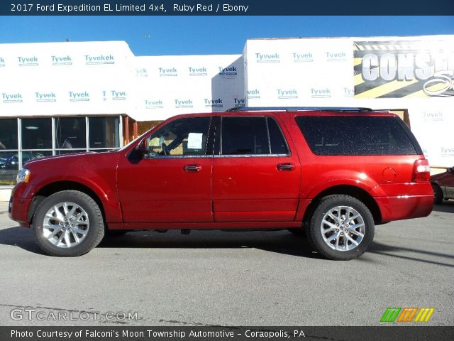2017 Ford Expedition EL Limited 4x4 in Ruby Red