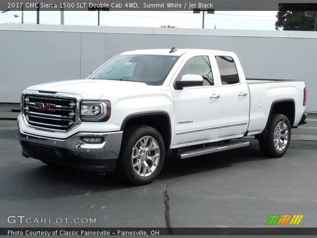 2017 GMC Sierra 1500 SLT Double Cab 4WD in Summit White