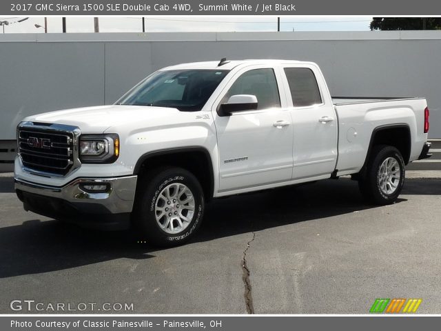 2017 GMC Sierra 1500 SLE Double Cab 4WD in Summit White