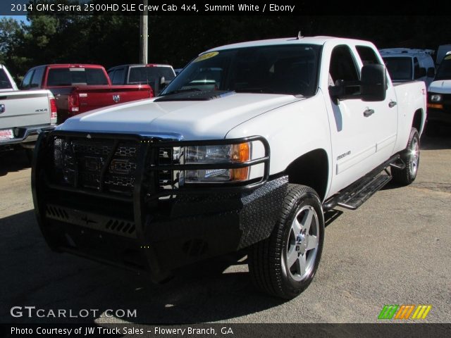 2014 GMC Sierra 2500HD SLE Crew Cab 4x4 in Summit White
