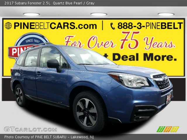 2017 Subaru Forester 2.5i in Quartz Blue Pearl